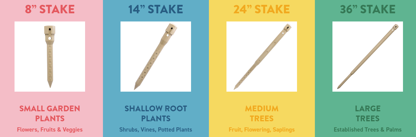 DeepDripallfoursizes Deep Drip Water Stakes