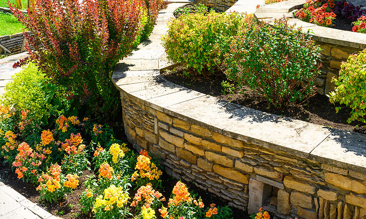 Retaining Wall Installation